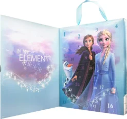JOY TOY 19388 Disney Frozen 2-Adventskalender Mit Haaraccessoires, Mehrfarbig