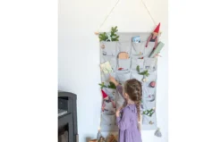 Kindsgut Adventskalender Aus 100% Baumwolle Zum Befüllen, Für Kinder Und Klein-Kinder, Mit 24 Türchen Zum Aufmachen Und Öffnen, Dezente Farben Und Schlichtes Design -Künstliche Weihnachtsbäume das Geschäft cd49c77a0faa901ccc613ba1e50ab190