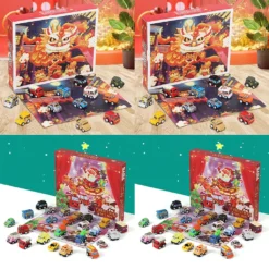 Weihnachts Adventskalender,Zurückziehen Auto Spielzeug,Weihnachtsgeschenke Für Kinder -Künstliche Weihnachtsbäume das Geschäft ce3d3ba5344f97b6055499c1377447e5