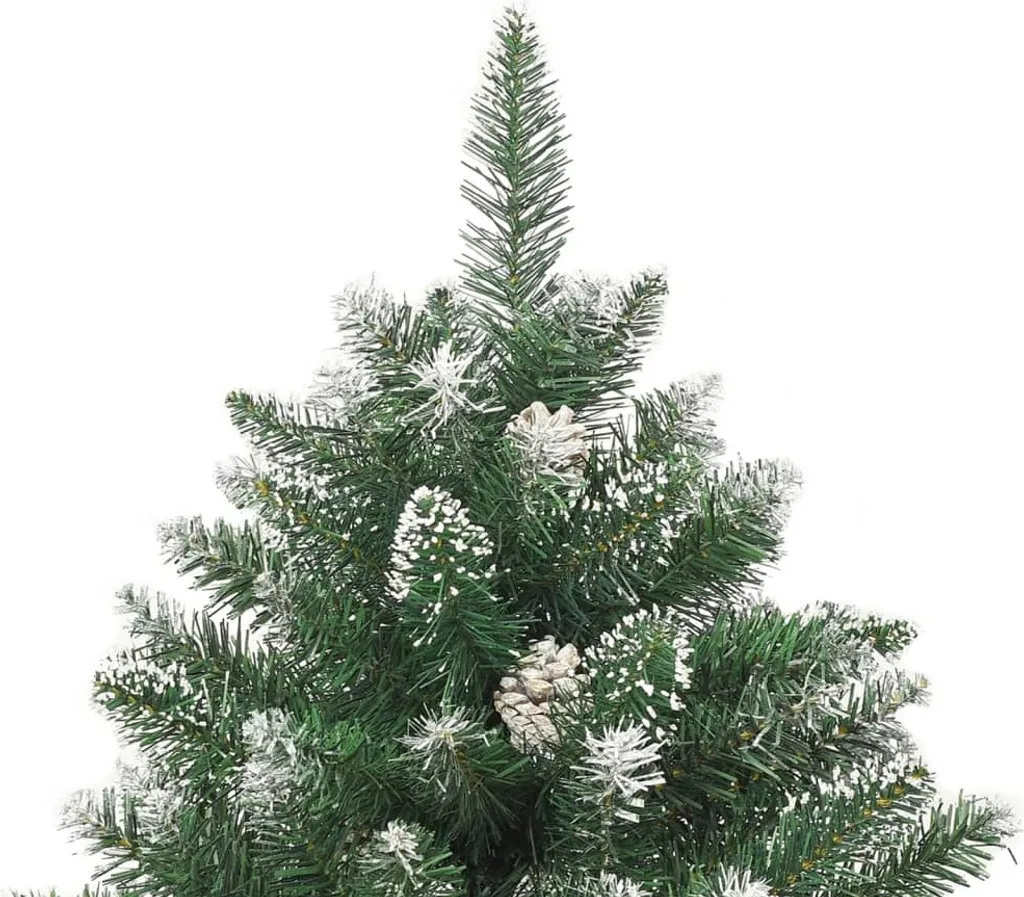 VidaXL Künstlicher Weihnachtsbaum Mit Ständer 210 Cm PVC 4 VidaXL Künstlicher Weihnachtsbaum Mit Ständer 210 Cm PVC – Bild 4