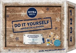 NIVEA MEN Adventskalender, Weihnachtskalender Mit Ausgewählten Pflegeprodukten & Accessoires, Pflegeset Für Die Adventszeit