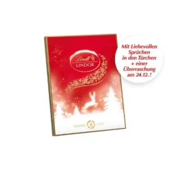 Lindt Lindor Adventskalender Kalender Gefüllt Mit Schokolade 290g