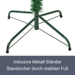 Juskys Weihnachtsbaum 180 Cm Künstlich Mit Ständer, Naturgetreue Zweige, Einfache Stecktechnik, Tannenbaum Christbaum Weihnachtsdeko Innen -Künstliche Weihnachtsbäume das Geschäft dbc4aab19a03666fc0eac853427ded4f