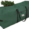 Weihnachtsbaum Aufbewahrungstasche 125 Cm Weihnachtsbaumtasche Transporthülle Weihnachtsbäume Tannenbaum Aufbewahrung Tasche - Rechteck Grün [125]
