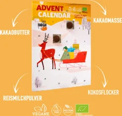Vegan Adventskalender Mit ORGANIC Schokolade | BIO Weihnachtskalender 2022 | Snack-Kalender Für 2022 9 Vegan Adventskalender Mit ORGANIC Schokolade | BIO Weihnachtskalender 2022 | Snack-Kalender Für 2022 -Künstliche Weihnachtsbäume das Geschäft dfbc05f2c6c3c4ed3bc6d3e11eda5379