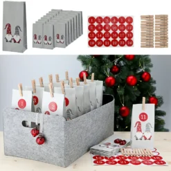 Adventskalender Wichtel Selbst Befüllen Bastel Set 72.tlg Weihnachten 9 Adventskalender Wichtel Selbst Befüllen Bastel Set 72.tlg Weihnachten -Künstliche Weihnachtsbäume das Geschäft dff79db5cf6b72a0f29122f2c92d6678