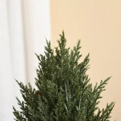 HOMCOM Weihnachtsbaum 50 Cm Christbaum Zypressen-Weihnachtsbaum Mit 7 Roten Beeren Und 6 Tannenzapfen Kunsttanne 170 Zweige Für Tisch Und Schreibtisch PVC PE Grün Ø27 X 47 Cm -Künstliche Weihnachtsbäume das Geschäft e059d912dafd1e6e4f60bed0a7a4975e