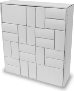 Itenga Adventskalender Zum Füllen Quader Mix (weiß)