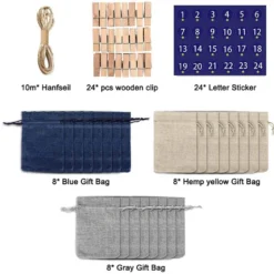 Adventskalender Zum Befüllen 24 Geschenktüten + 24 Aufkleber Stoffbeutel DIY 11 Adventskalender Zum Befüllen 24 Geschenktüten + 24 Aufkleber Stoffbeutel DIY -Künstliche Weihnachtsbäume das Geschäft e1ea4ef5a23a58b91d617ad48eeb52df