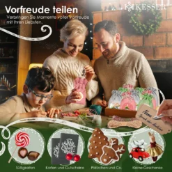KESSER® Adventskalender Zum Befüllen 24 Jutebeutel Gedruckte Stoffbeutel Kinder Weihnachtskalender Zum Selber Befüllen Inkl.. 24x Schildchen + 1 Großer Aufbewahrungsbeutel Stoff, Farbe:Pink, Größe:14x10cm -Künstliche Weihnachtsbäume das Geschäft e29e7c86cb2191028d79bd53705c8a9c