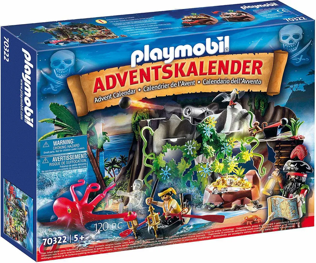 PLAYMOBIL Adventskalender "Schatzsuche In Der Piratenbucht" 1 PLAYMOBIL Adventskalender "Schatzsuche In Der Piratenbucht"