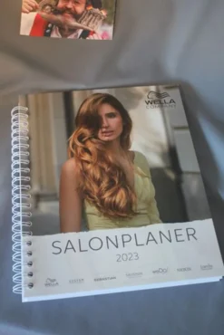 Vormerkbuch 2023 Salonplaner Wella 6 Mitarbeiter Terminbuch