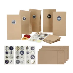 Adventskalender Zum Befüllen Stern 24 Papiertüten Aufkleber Zahlen Bastelset 72tlg. Wäscheklammern 13 Adventskalender Zum Befüllen Stern 24 Papiertüten Aufkleber Zahlen Bastelset 72tlg. Wäscheklammern -Künstliche Weihnachtsbäume das Geschäft e5d5ab611e7b011c8c5b3340e172c9d8