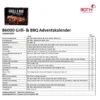 ROTH Gewürz-Adventskalender Grill & BBQ 2021 Gefüllt Mit 24 Hochwertigen Gewürzen Zum Grillen Im Advent, Barbeque Kalender Für Die Vorweihnachtszeit