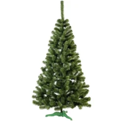 Künstlicher Weihnachtsbaum 120cm / Edeltanne In Inkl. Christbaumständer / Unechter Tannenbaum