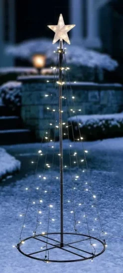 VIDAXL HI Weihnachtsbeleuchtung Weihnachtsbaum-Alternative 106 LEDs 180 Cm -Künstliche Weihnachtsbäume das Geschäft ecadf4384c4492766d26efa9a2830b36