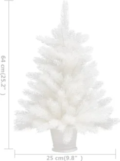 VidaXL Künstlicher Weihnachtsbaum Naturgetreue Nadeln Weiß 65 Cm 11 VidaXL Künstlicher Weihnachtsbaum Naturgetreue Nadeln Weiß 65 Cm -Künstliche Weihnachtsbäume das Geschäft ed3fb73ab84103317b91a54fcd0e9bc3