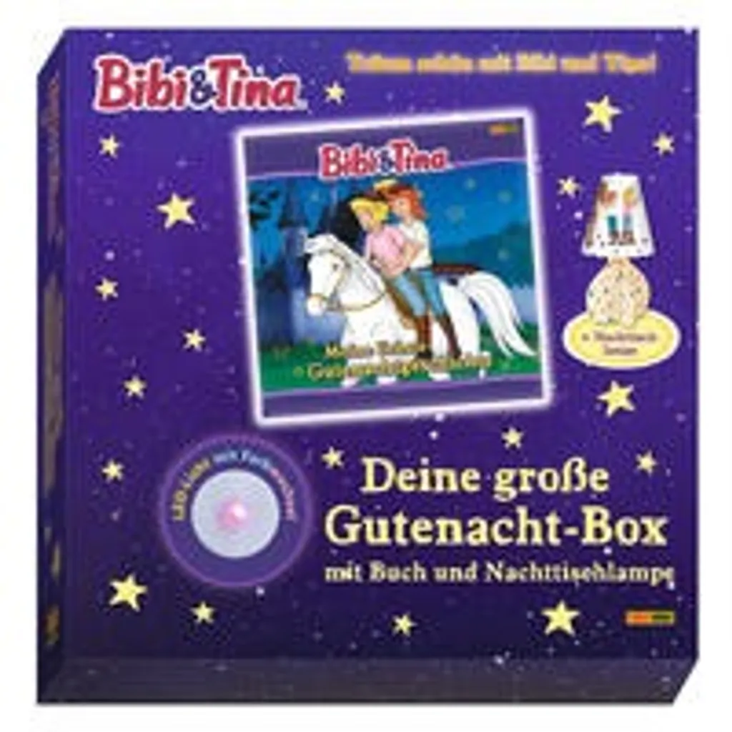 Bibi & Tina: Deine Große Gutenacht-Box Mit Buch Und Nachttischlampe 2 Bibi & Tina: Deine Große Gutenacht-Box Mit Buch Und Nachttischlampe – Bild 2