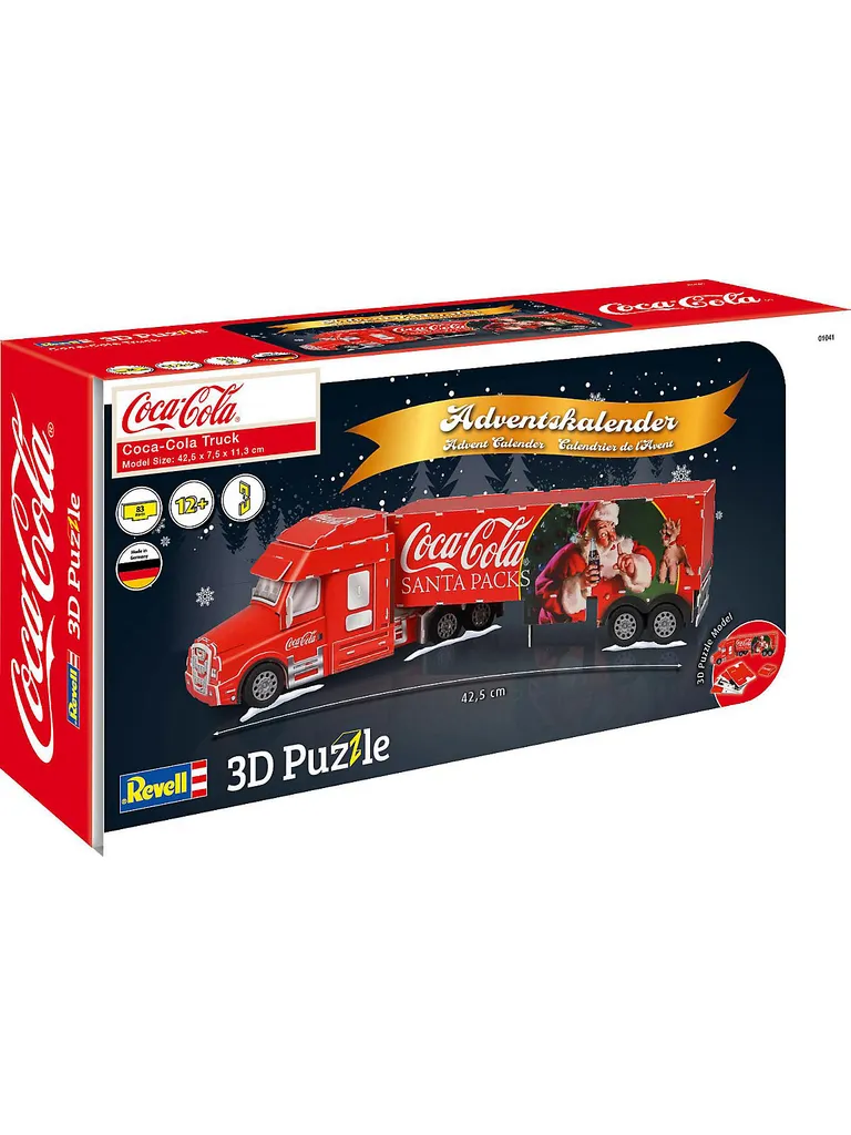 Revell Gmbh ADV.KAL.22 COCA COLA TRUCK PZ 3D TRUCK PZ 3D 3 Revell Gmbh ADV.KAL.22 COCA COLA TRUCK PZ 3D TRUCK PZ 3D – Bild 3