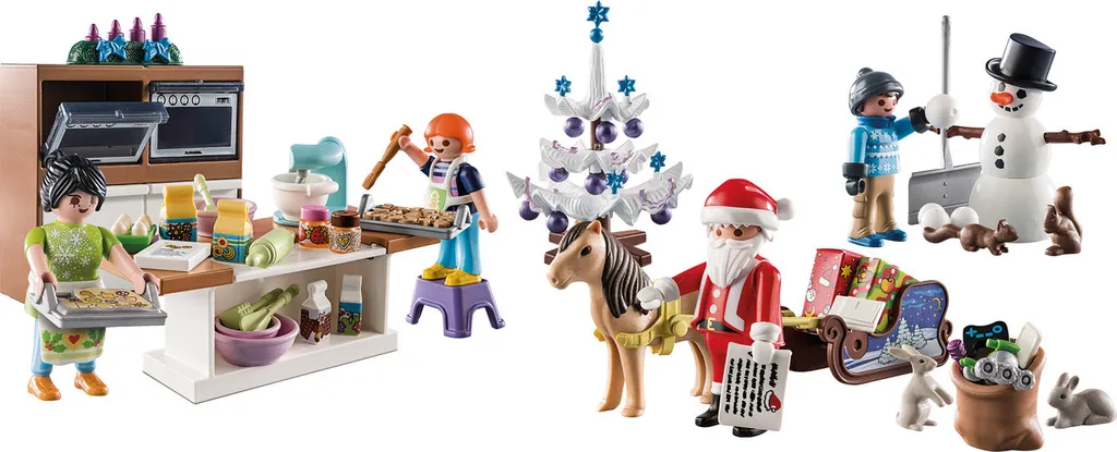 PLAYMOBIL Weihnachten 71088 Adventskalender Weihnachtsbacken 2 PLAYMOBIL Weihnachten 71088 Adventskalender Weihnachtsbacken – Bild 2