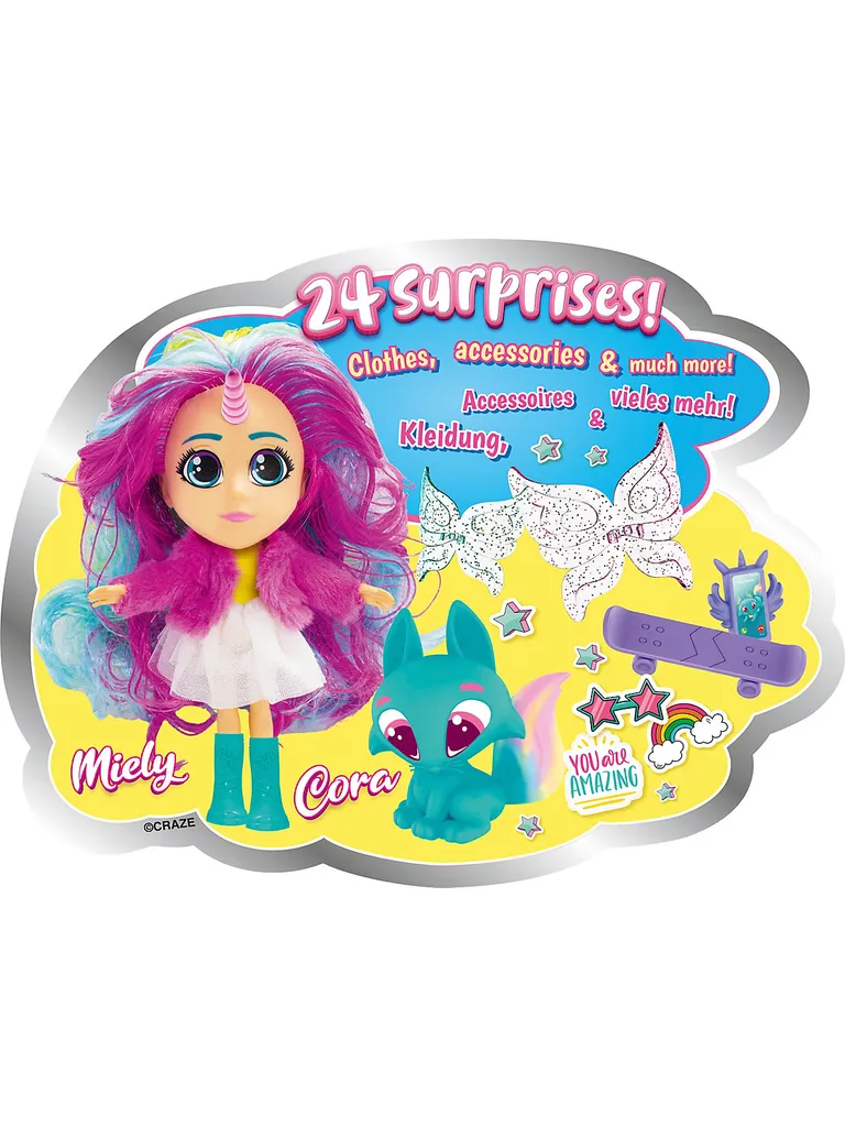 CRAZE Spielwaren Adventskalender - Unicory Adventskalender Zum Spielen Saison Adventskalender 3 CRAZE Spielwaren Adventskalender - Unicory Adventskalender Zum Spielen Saison Adventskalender – Bild 3