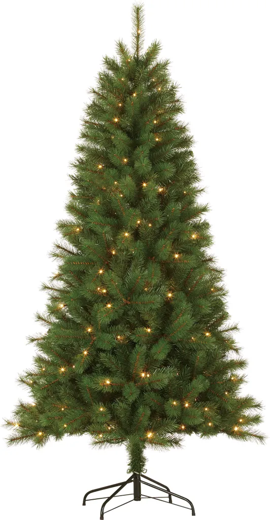 Giftsome Weihnachtsbaum - Künstlicher Weihnachtsbaum Mit LED-Beleuchtung - Klappbare Äste - Warmweißes Licht - 185 CM - Grün 1 Giftsome Weihnachtsbaum - Künstlicher Weihnachtsbaum Mit LED-Beleuchtung - Klappbare Äste - Warmweißes Licht - 185 CM - Grün