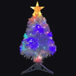 VidaXL Künstlicher Weihnachtsbaum Mit LED Weiß 64 Cm Glasfaser -Künstliche Weihnachtsbäume das Geschäft f5479ba5f837fbbe56694dabb53d1e52