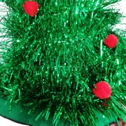 Weihnachtsmützen Baum Mit LED Bunte Lichter Pompons Weihnachten Kostüm Für Erwachsene Kinder Grün -Künstliche Weihnachtsbäume das Geschäft f75483bd78a581cadf454b87b68339d9