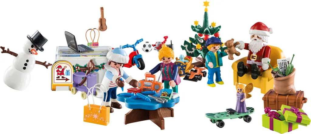 PLAYMOBIL Weihnachten 70188 Adventskalender "Weihnachten Im Spielwarengeschäft" 2 PLAYMOBIL Weihnachten 70188 Adventskalender "Weihnachten Im Spielwarengeschäft" – Bild 2