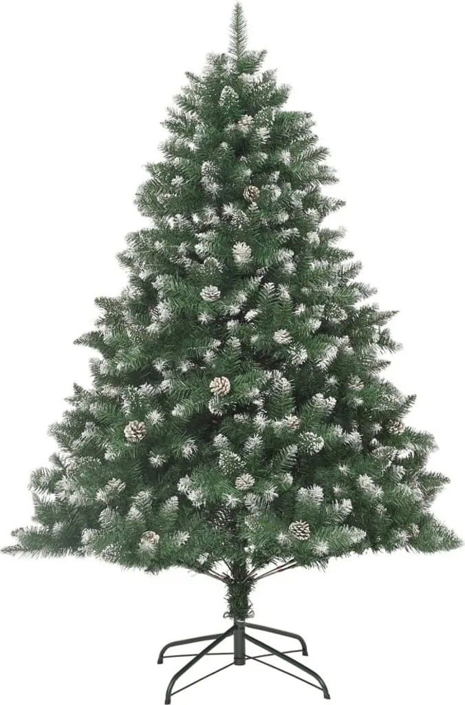 VidaXL Künstlicher Weihnachtsbaum Mit Ständer 210 Cm PVC 2 VidaXL Künstlicher Weihnachtsbaum Mit Ständer 210 Cm PVC – Bild 2