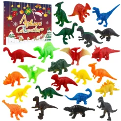 Dinosaurier Adventskalender 2022 Weihnachten Countdown Kalender Für Kinder 24 Tage Adventskalender Neujahrsgeschenk Für Jungen Mädchen Teenager