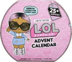 L.O.L. Surprise! 576037 Travel OOTD Spielzeug Adventskalender 2021 Kinder Kalender