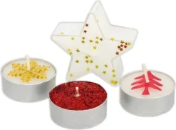 ROTH Kerzen-Adventskalender 'Lichterzauber' 2022 Gefüllt Mit Teelichtern Und Duftkerzen, Motivkerzen-Kalender Für Die Vorweihnachtszeit -Künstliche Weihnachtsbäume das Geschäft ff92d7268d68d2466cab19566fe7de18